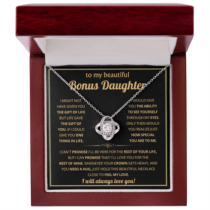 To My Bonus Daughter - Life Gave Me You - Wholy Gifts
