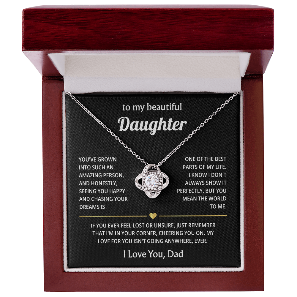 To My Beautiful Daughter – A Heartfelt Jewelry Gift from Mommy, Perfect for Christmas