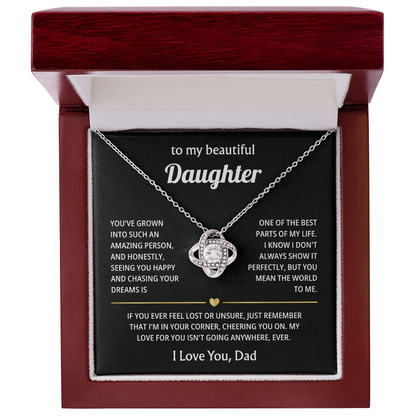 To My Beautiful Daughter – A Heartfelt Jewelry Gift from Mommy, Perfect for Christmas