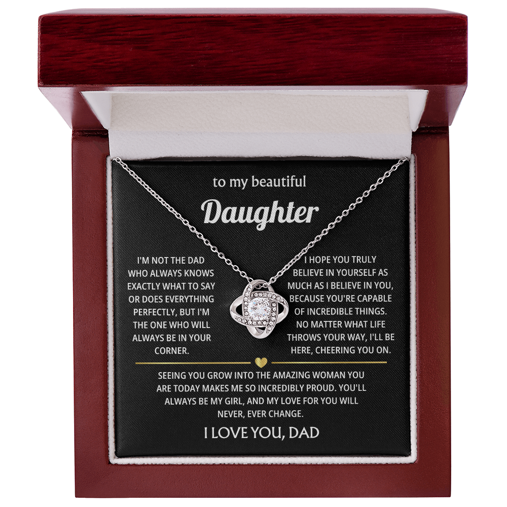 To My Daughter – Beautiful Jewelry Gift | Meaningful Birthday, Christmas & Graduation Gift