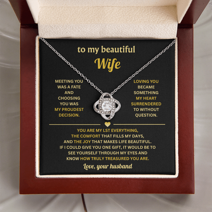 To My Beautiful Wife - I Love You Forever & Always, Special Moments Gifts.