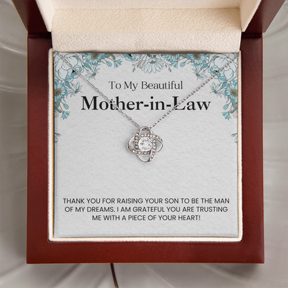To My Beautiful Future Mother-in-law Necklace, Gift From Future Son-in-law