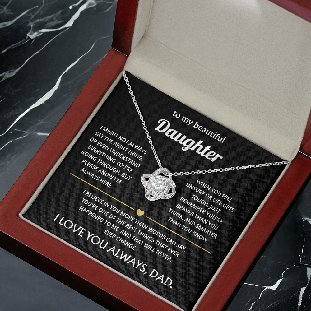 To My Amazing Daughter – You Are the Greatest Blessing in My Life – Jewelry Gift