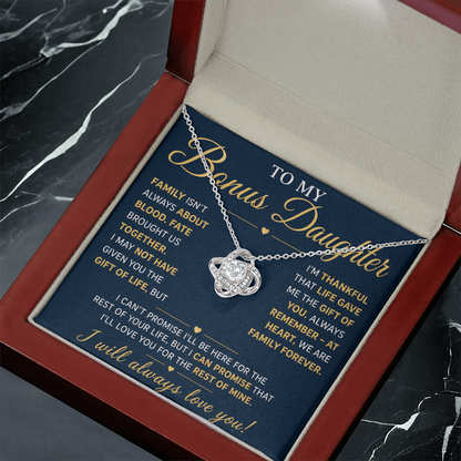 Bonus Daughter Gift from Stepmom or Stepdad – Heartfelt Message & Meaningful Keepsake