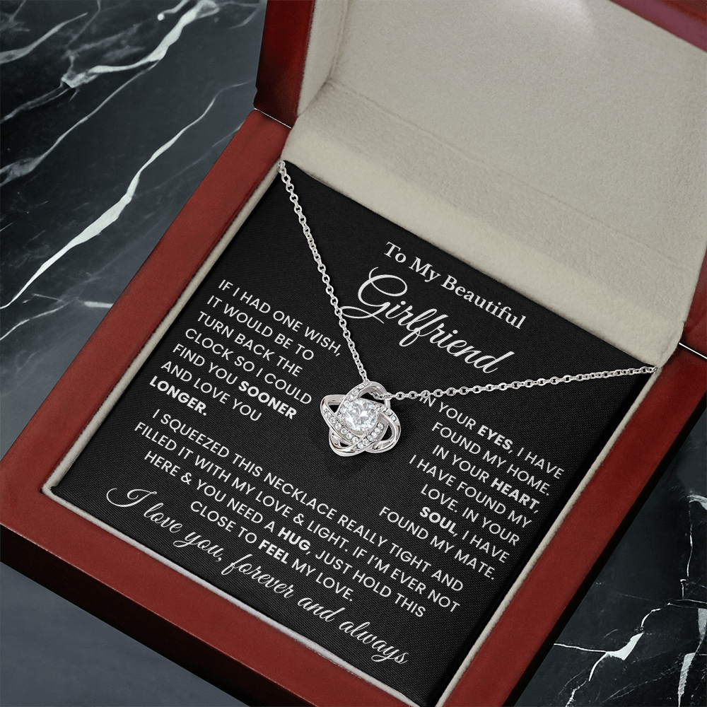 Necklace Gift For Girlfriend From Boyfriend On Birthday, Wedding, Anniversary, Valentine's Day
