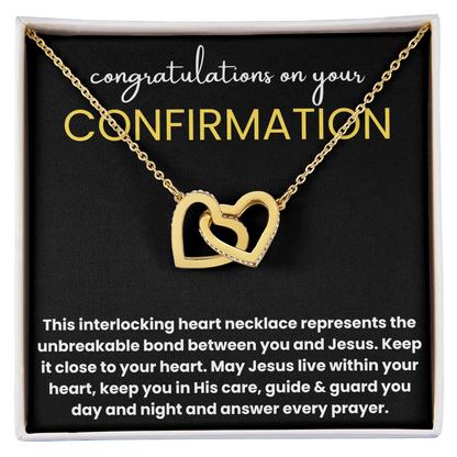 Personalized Confirmation Gift for Women Necklace - Catholic Confirmation Gift,  First Communion Gift Baptism Girl