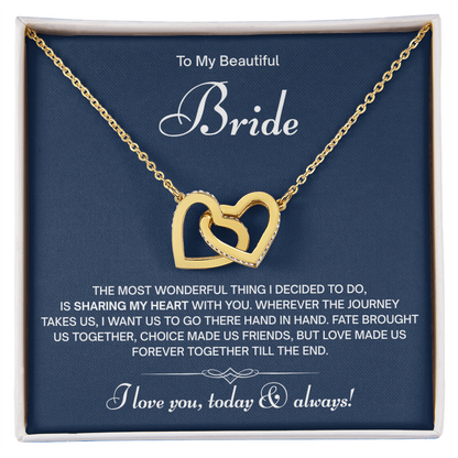 Bride Necklace – A Wedding Day Gift from Your Groom