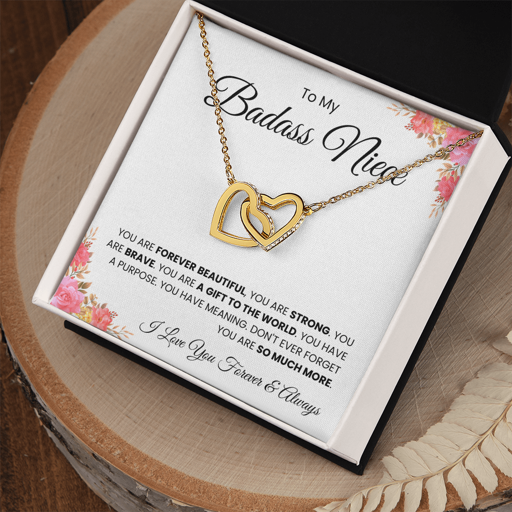 To My Niece Necklace – Meaningful Gift for Niece from Aunt or Uncle