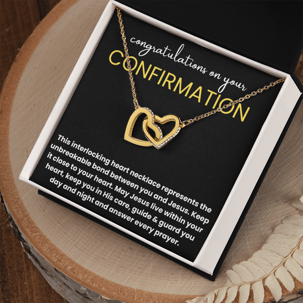 Personalized Confirmation Gift for Women Necklace - Catholic Confirmation Gift,  First Communion Gift Baptism Girl