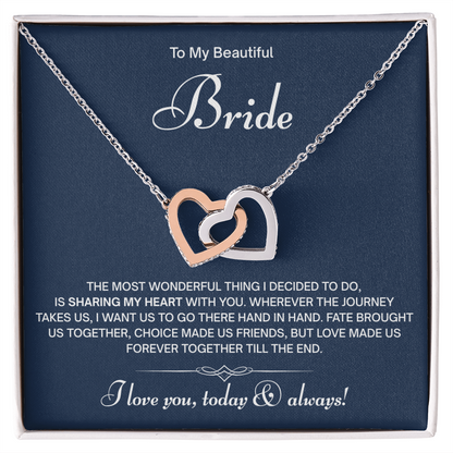 Bride Necklace – A Wedding Day Gift from Your Groom