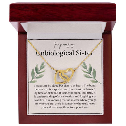 Necklace Gift for Bonus Sister - You Are the Family I Gained Along the Way