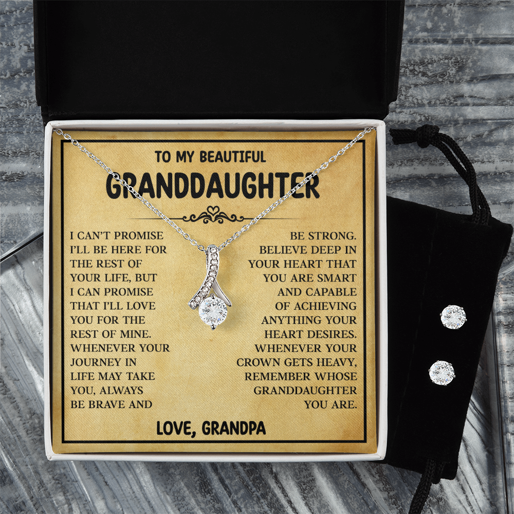 To My Granddaughter From Dad, Granddaughter Gifts From Mom, Meaningful Gifts