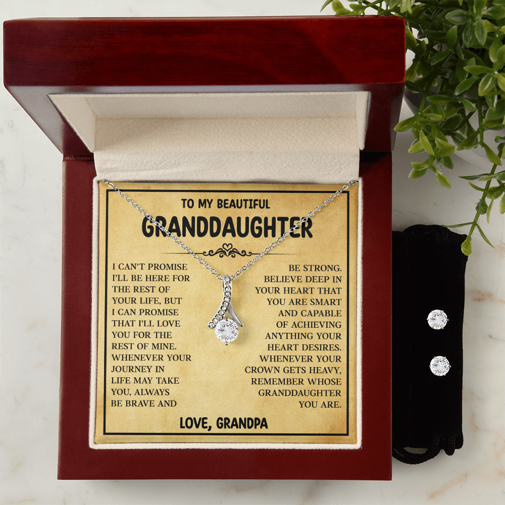 To My Granddaughter From Dad, Granddaughter Gifts From Mom, Meaningful Gifts