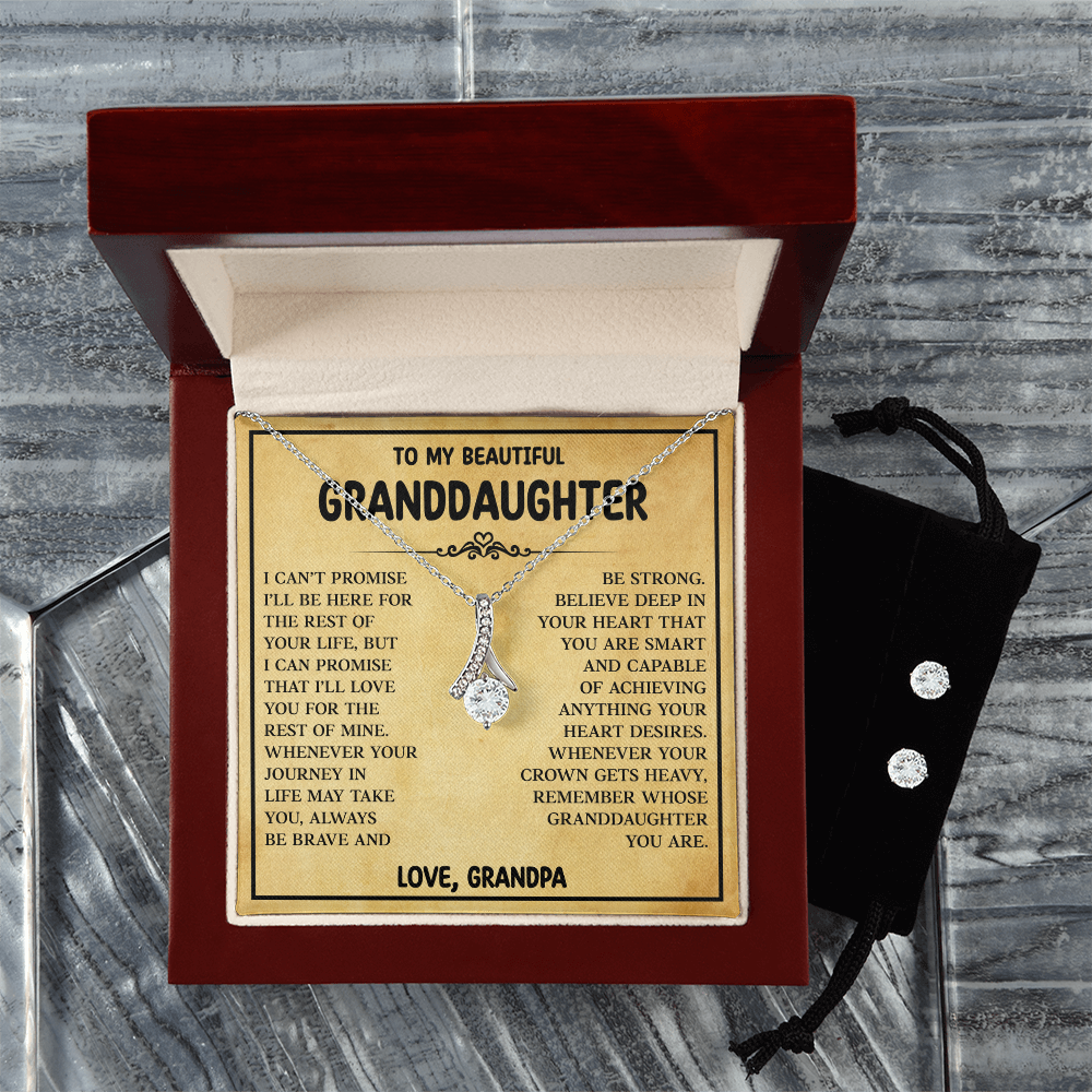 To My Granddaughter From Dad, Granddaughter Gifts From Mom, Meaningful Gifts