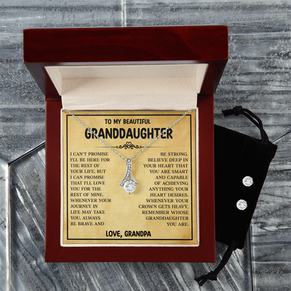 To My Granddaughter From Dad, Granddaughter Gifts From Mom, Meaningful Gifts