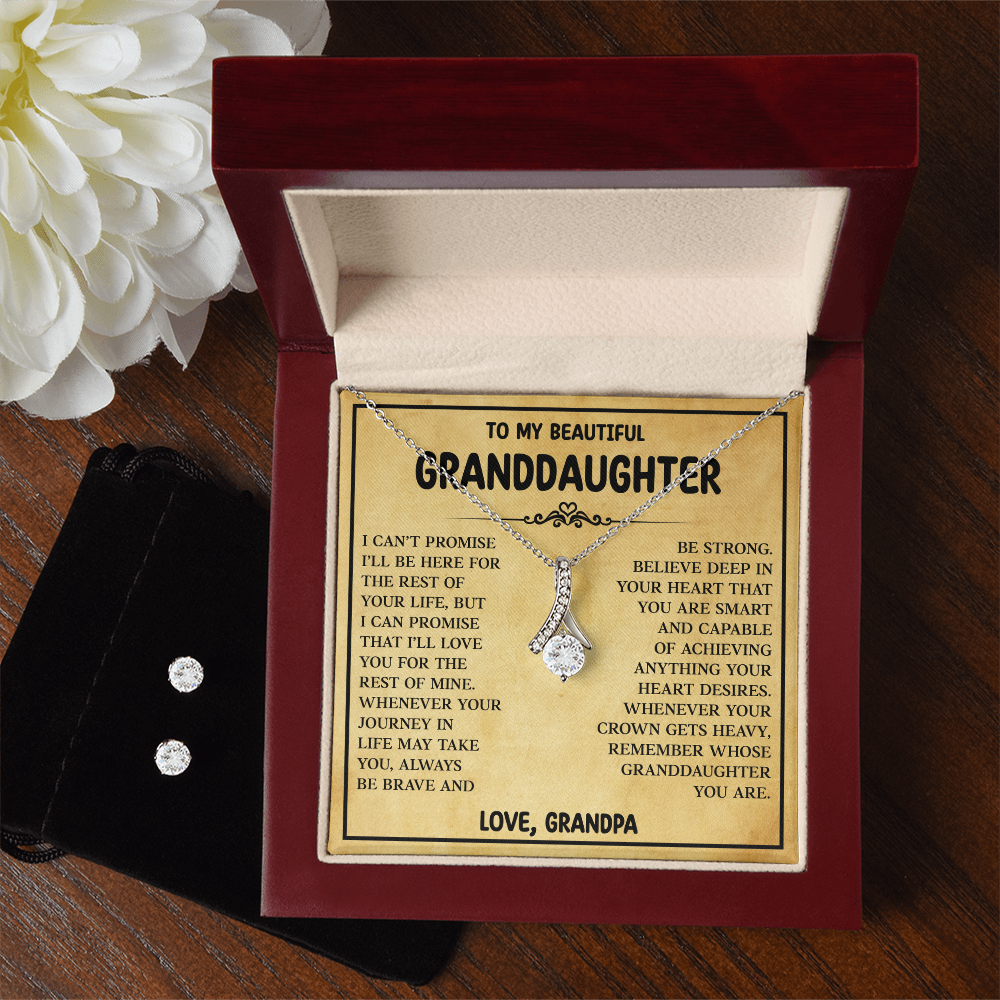 To My Granddaughter From Dad, Granddaughter Gifts From Mom, Meaningful Gifts