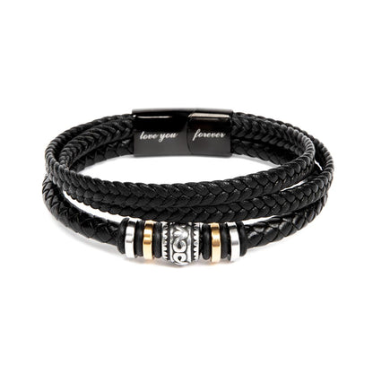 To My Son Bracelet – Inspirational Gift for Son from Mom or Dad