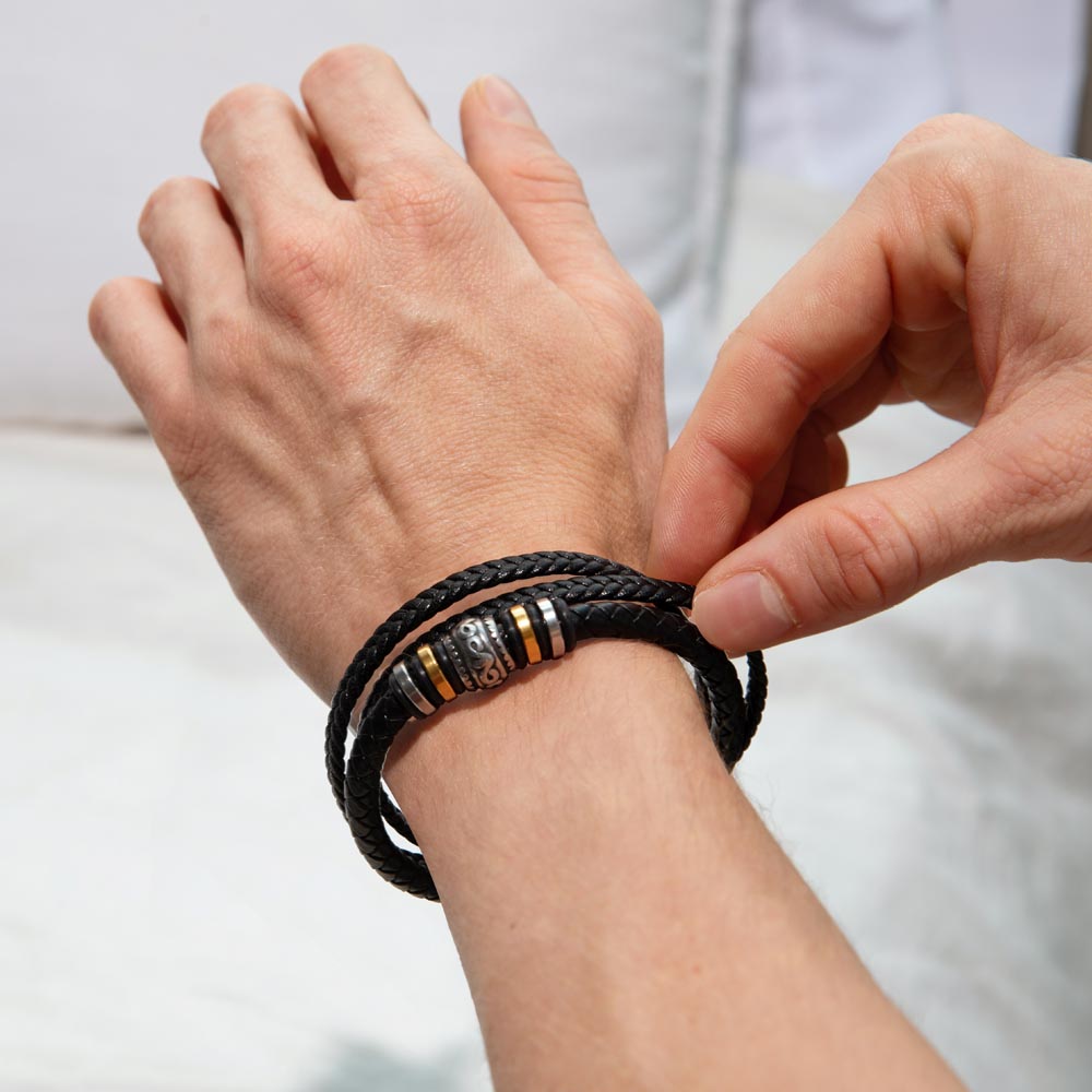 To My Son Bracelet – Inspirational Gift for Son from Mom or Dad
