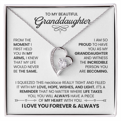 To My Beautiful Granddaughter - Carry My Love Wherever You Go