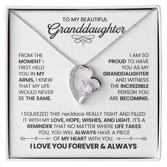 To My Beautiful Granddaughter - Carry My Love Wherever You Go