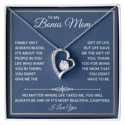 Mother's Day Jewelry Gift for Step Mom From Son or Daughter