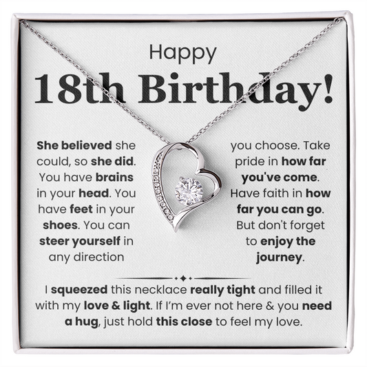 18th Birthday Necklace for Her – Heartfelt Milestone Gift