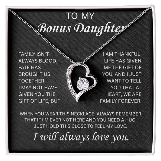 Bonus Daughter Birthday Necklace – Perfect Gift Jewelry for Her