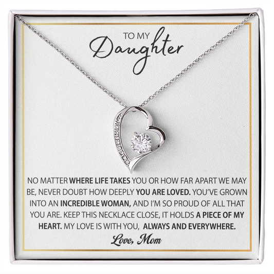 Daughter Necklace – You've Grown Into an Incredible Woman – Forever Love
