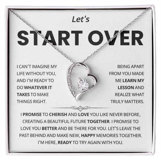 To My Soulmate Necklace - Start Over Gifts For Her