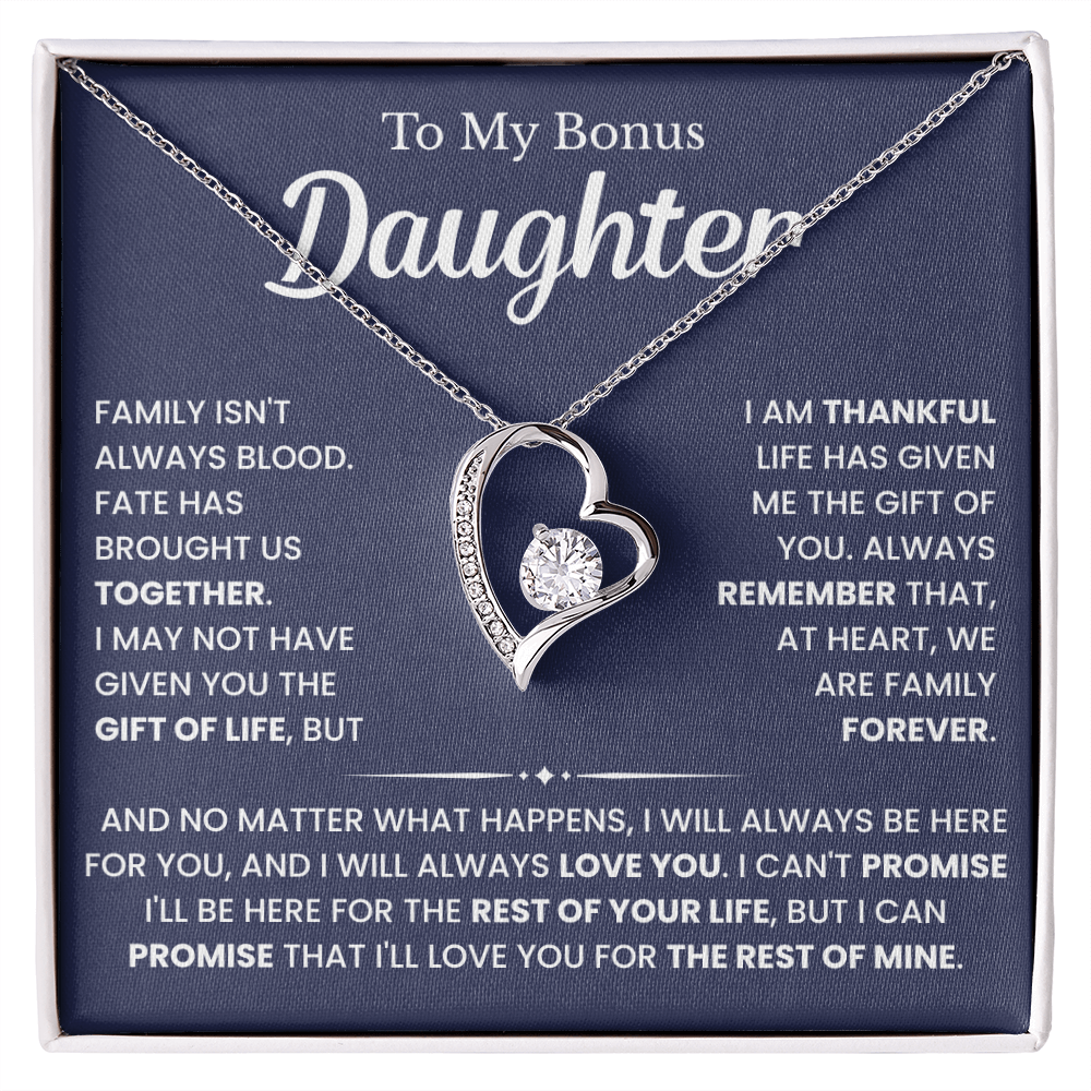 To My Beautiful Daughter-In-Law Necklace From Mommy, Perfect For Birthday, Christmas