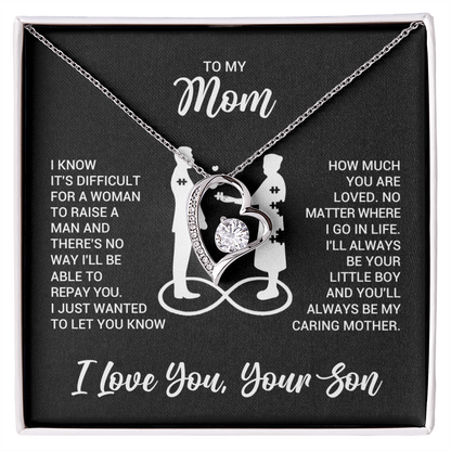 International Women's Day Gift for Mom | Inspirational Necklace Gift