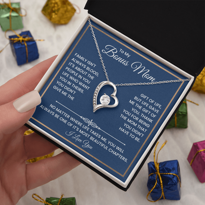 Mother's Day Jewelry Gift for Step Mom From Son or Daughter