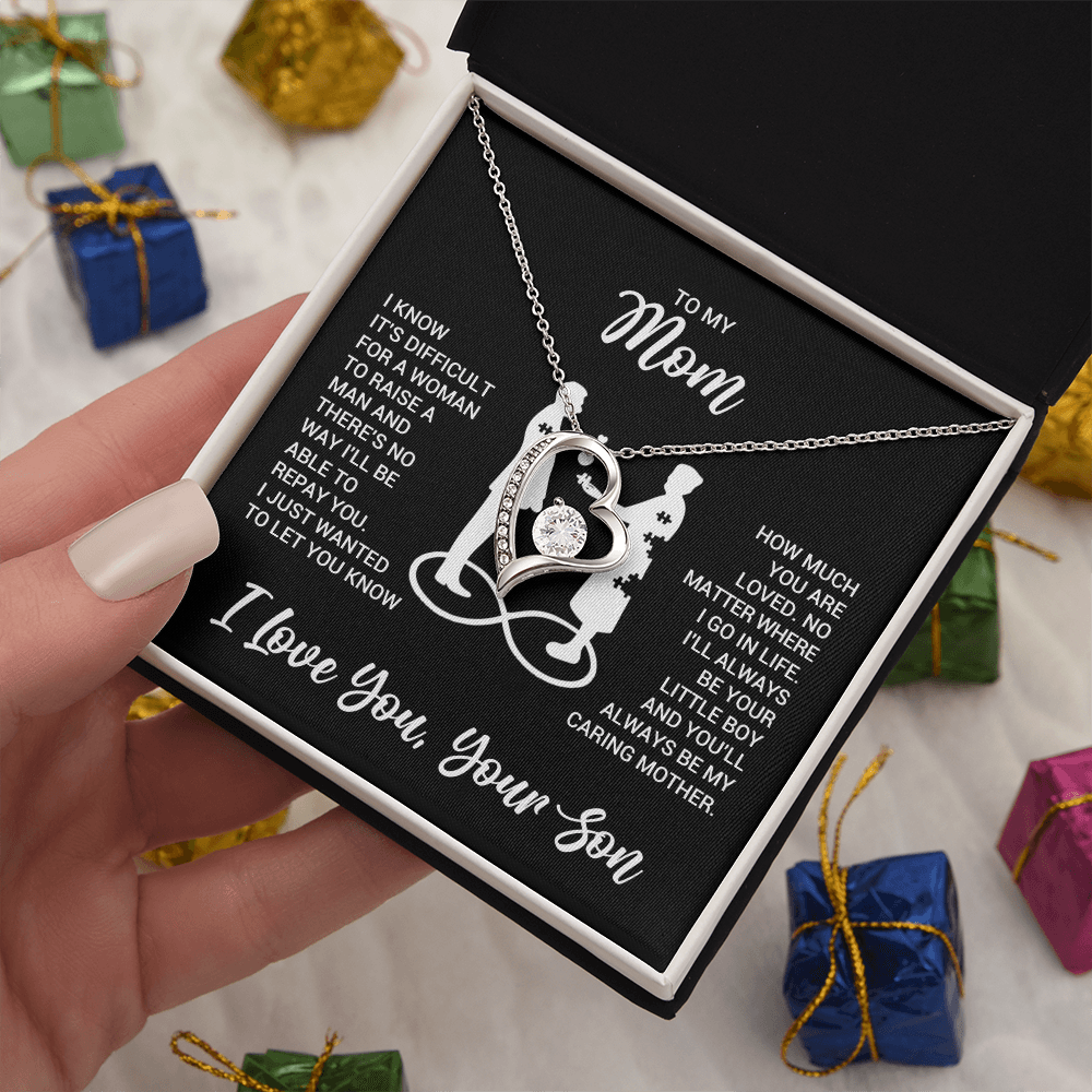 International Women's Day Gift for Mom | Inspirational Necklace Gift