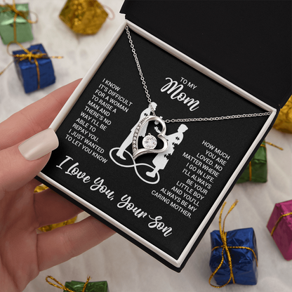 International Women's Day Gift for Mom | Inspirational Necklace Gift