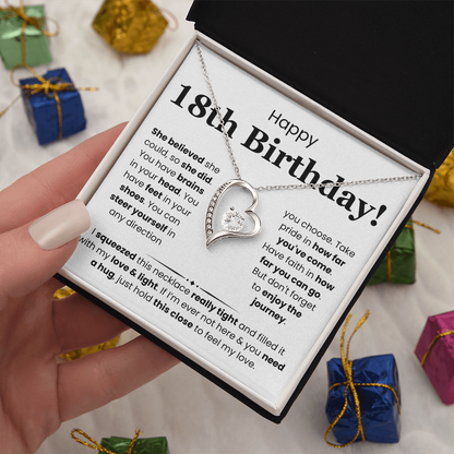 18th Birthday Necklace for Her – Heartfelt Milestone Gift