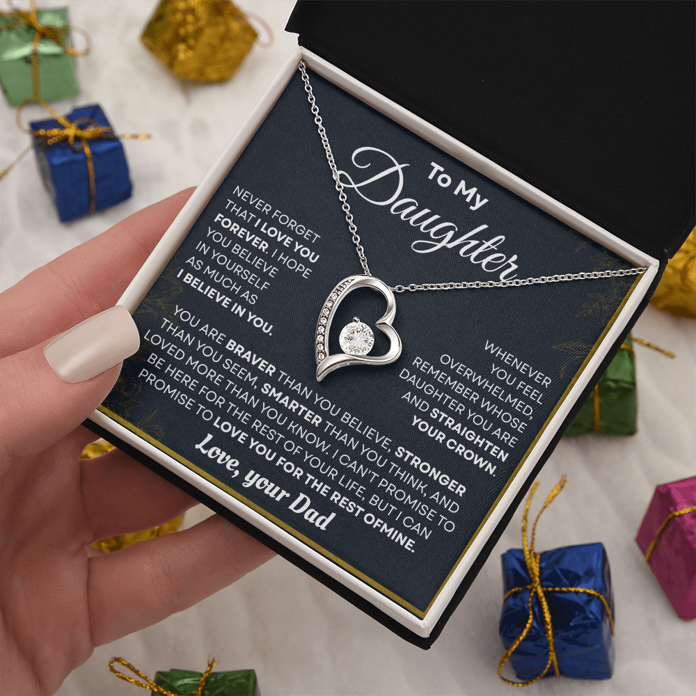 For My Daughter from Dad – A Meaningful Keepsake for Birthday, Christmas & Graduation