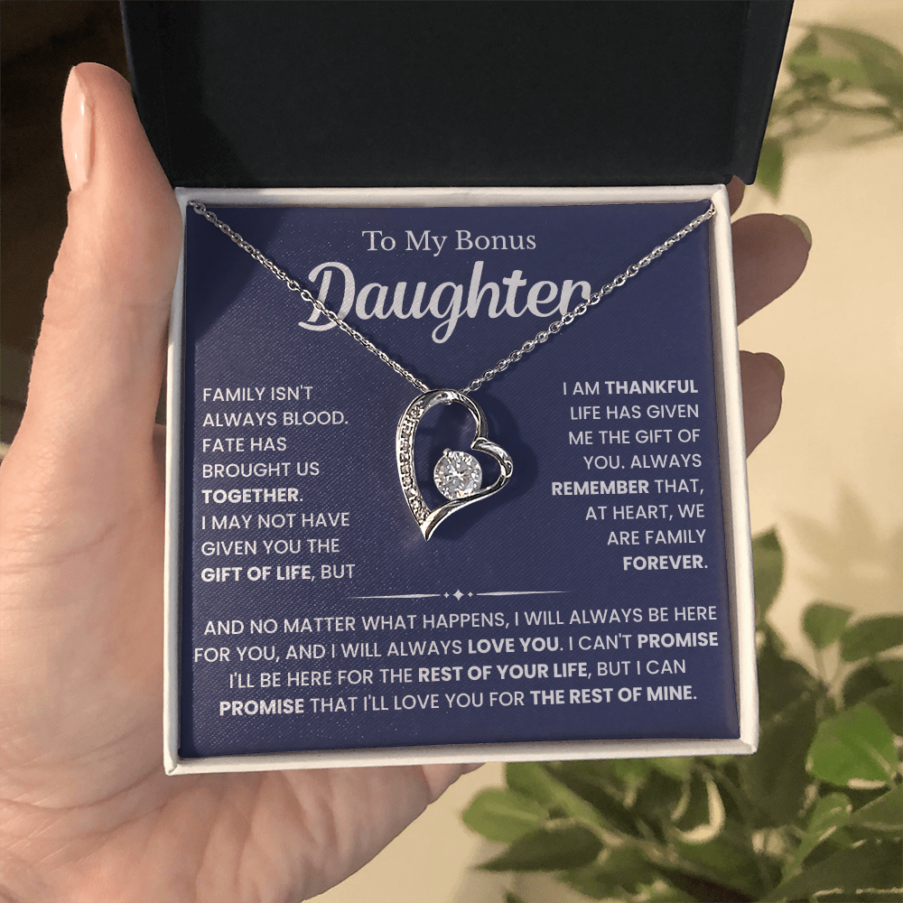 To My Beautiful Daughter-In-Law Necklace From Mommy, Perfect For Birthday, Christmas