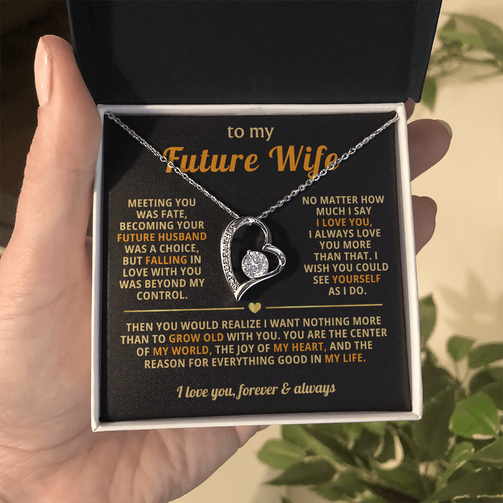 Future Wife Jewelry, Birthday, Valentine Gifts For Girlfriend Message Card