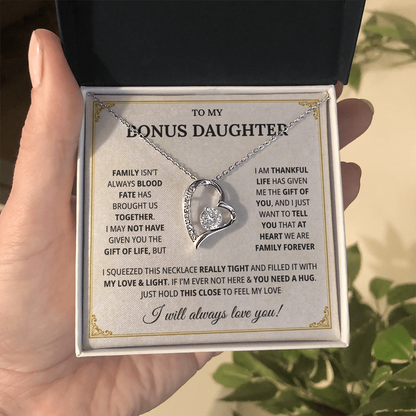 Jewelry Gifts for Stepdaughter at Wedding, Necklaces for Stepdaughter From Stepdad