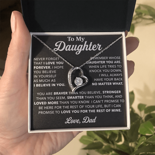 Daughter Birthday Necklace – Beautiful Gift from Dad