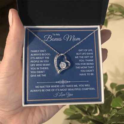 Mother's Day Jewelry Gift for Step Mom From Son or Daughter