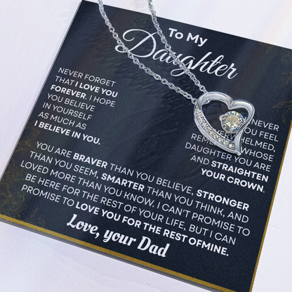 For My Daughter from Dad – A Meaningful Keepsake for Birthday, Christmas & Graduation