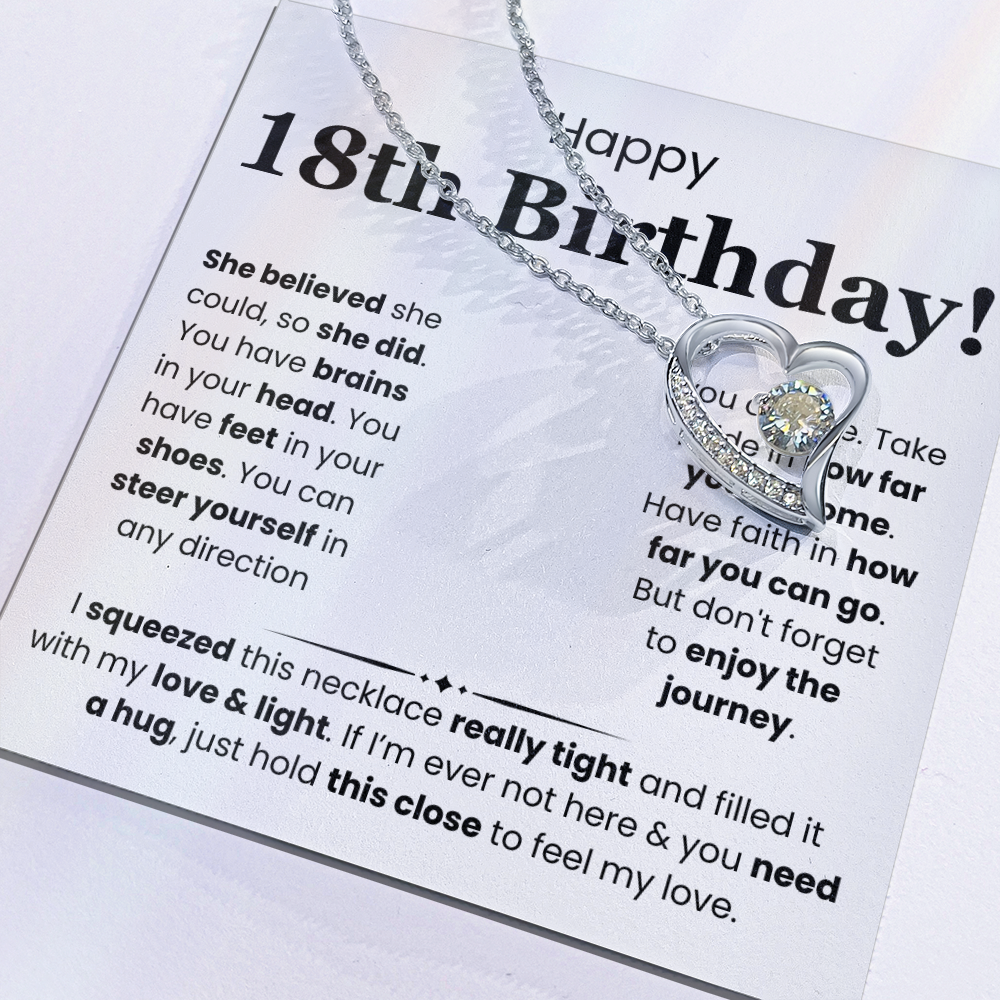 18th Birthday Necklace for Her – Heartfelt Milestone Gift