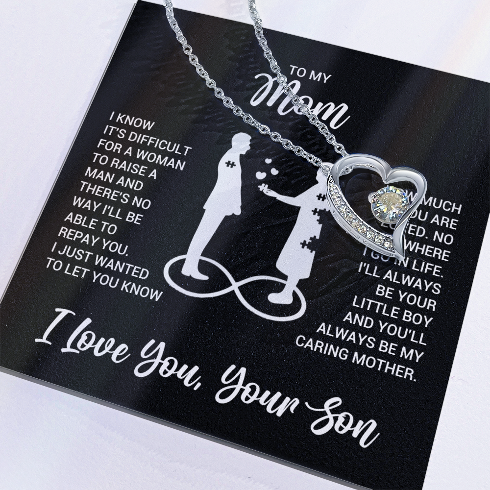 International Women's Day Gift for Mom | Inspirational Necklace Gift