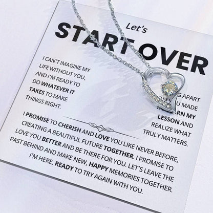 To My Soulmate Necklace - Start Over Gifts For Her