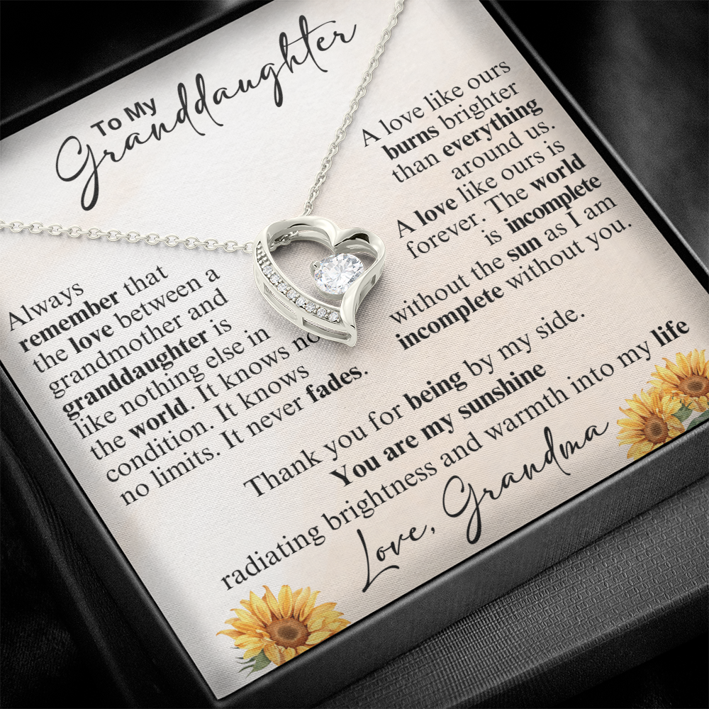 To My Beautiful Granddaughter - Never Stop Believing in Yourself