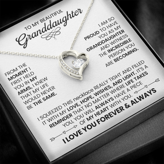 To My Beautiful Granddaughter - Carry My Love Wherever You Go