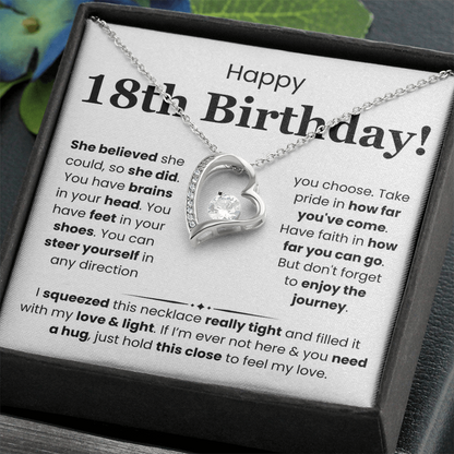 18th Birthday Necklace for Her – Heartfelt Milestone Gift