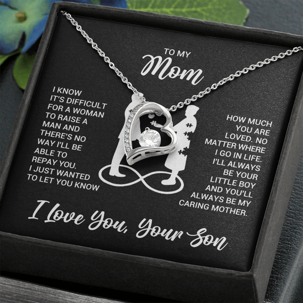 International Women's Day Gift for Mom | Inspirational Necklace Gift