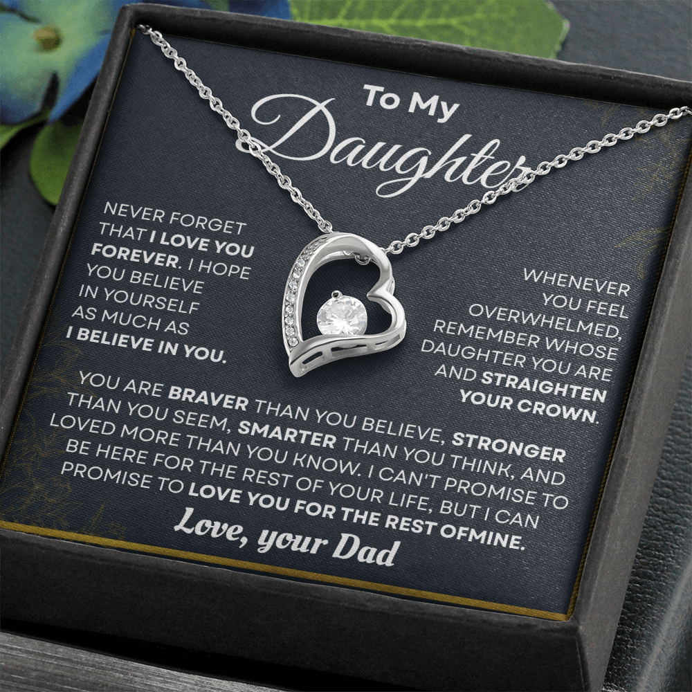 For My Daughter from Dad – A Meaningful Keepsake for Birthday, Christmas & Graduation